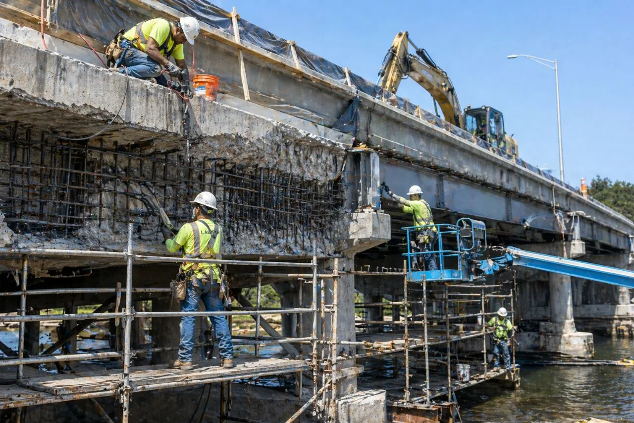 Bridge rehabilitation and structural repair services in Florida